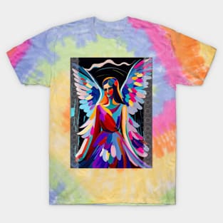 Angel in colorful Matisse style T-Shirt